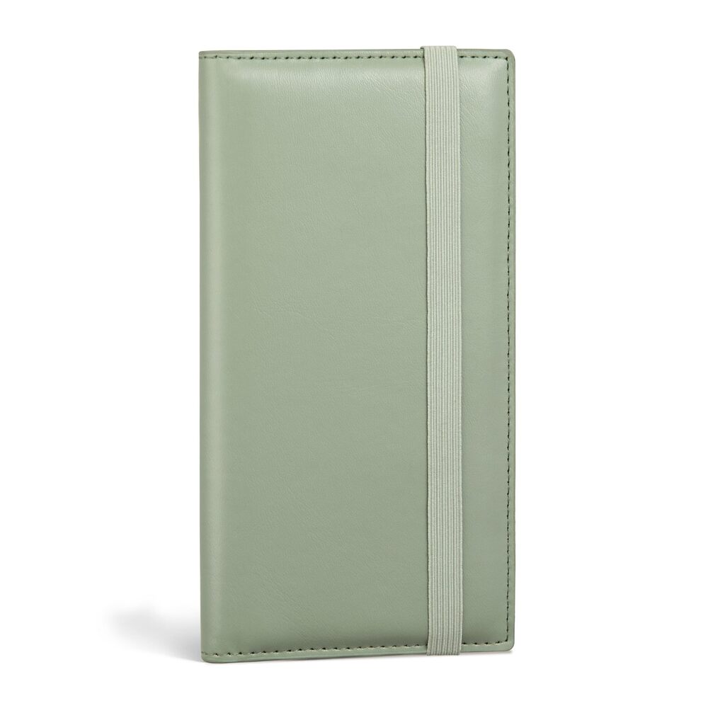 2218 Checkbook Cover , Premium Vegan Leather Checkbook Holder for Top &